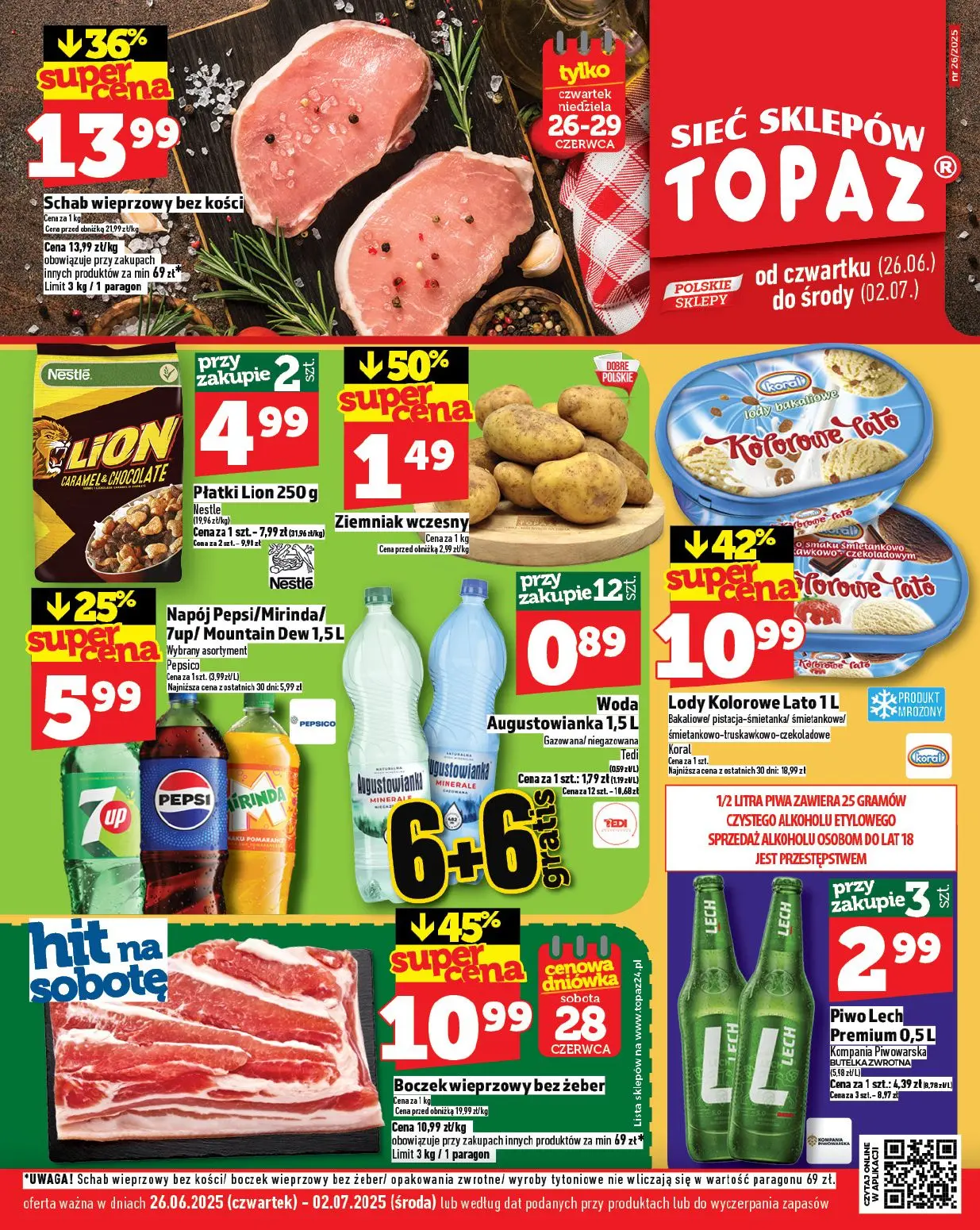 gazetka promocyjna Topaz Warszawa - Strona 1
