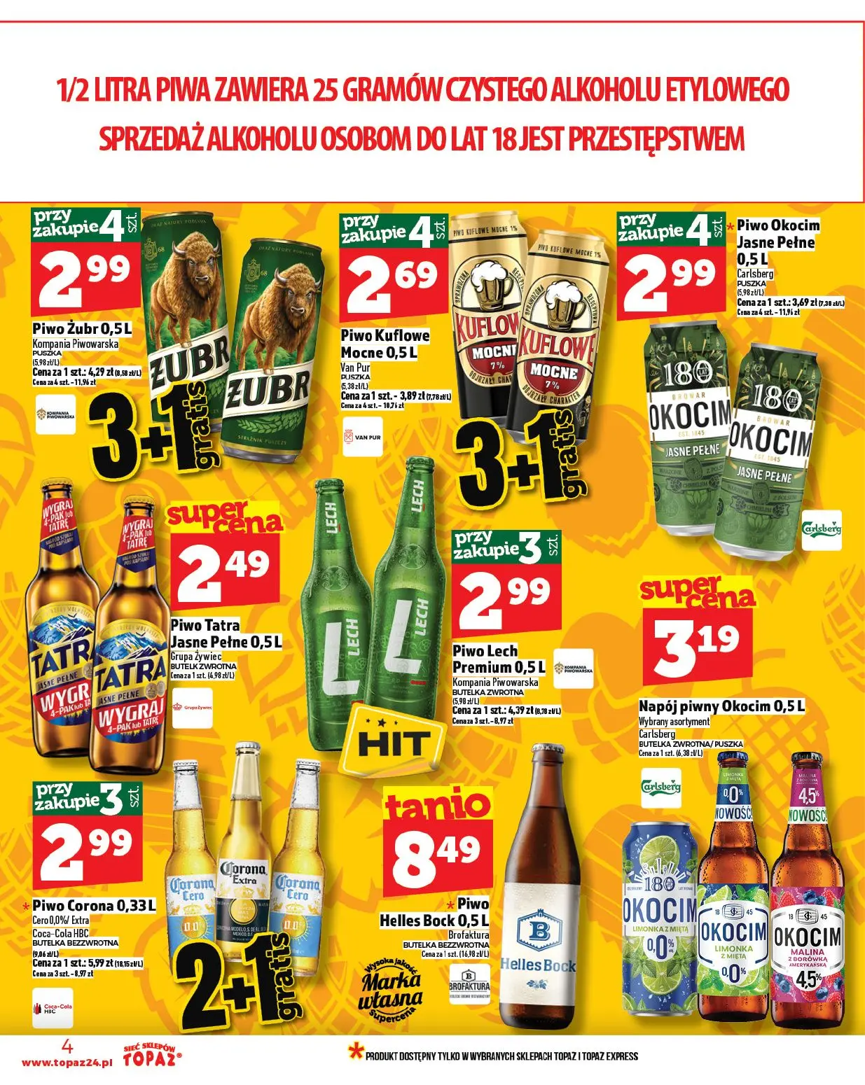 gazetka promocyjna Topaz Warszawa - Strona 4