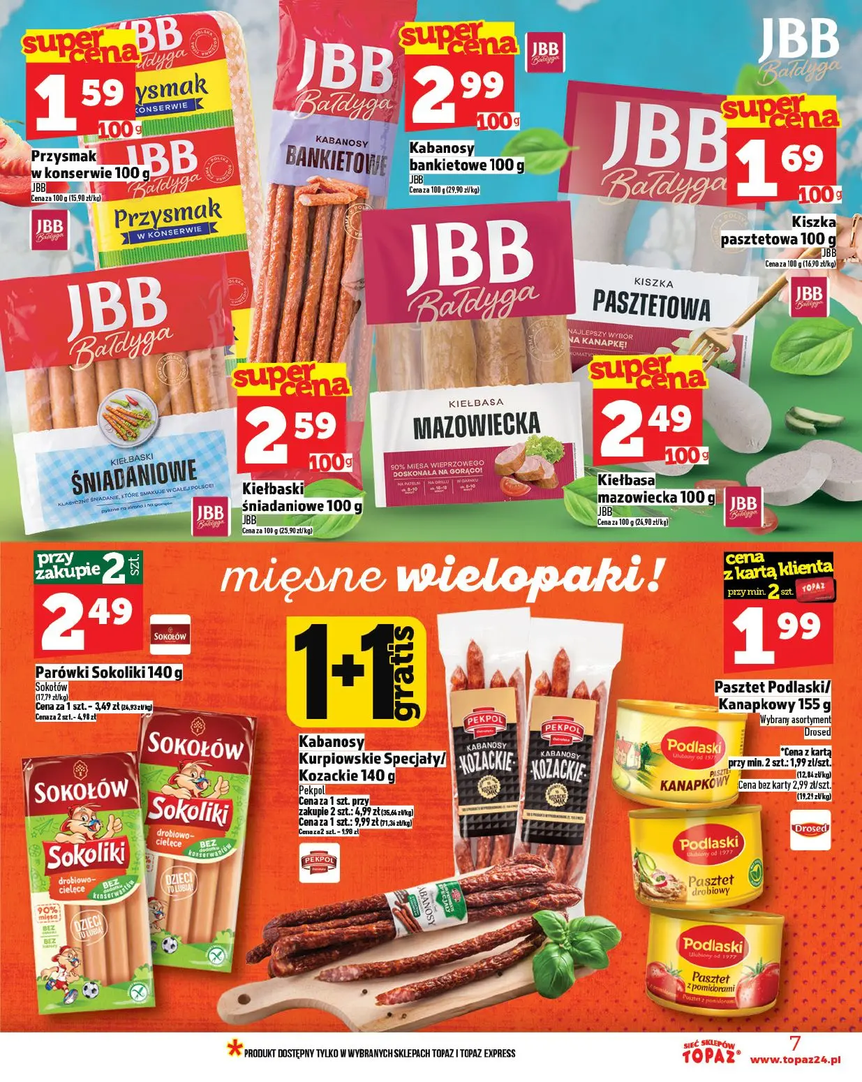 gazetka promocyjna Topaz Warszawa - Strona 7