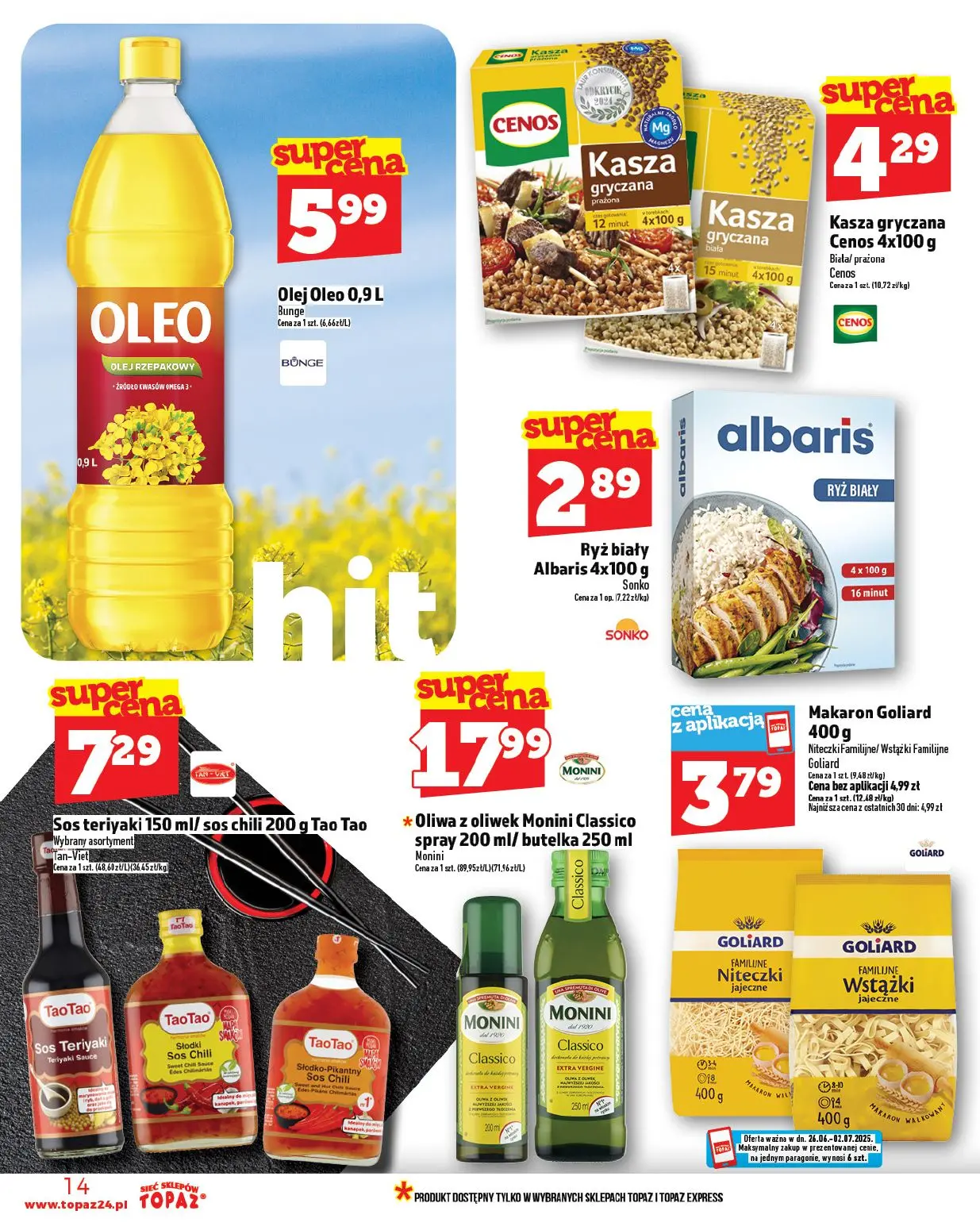 gazetka promocyjna Topaz Warszawa - Strona 14