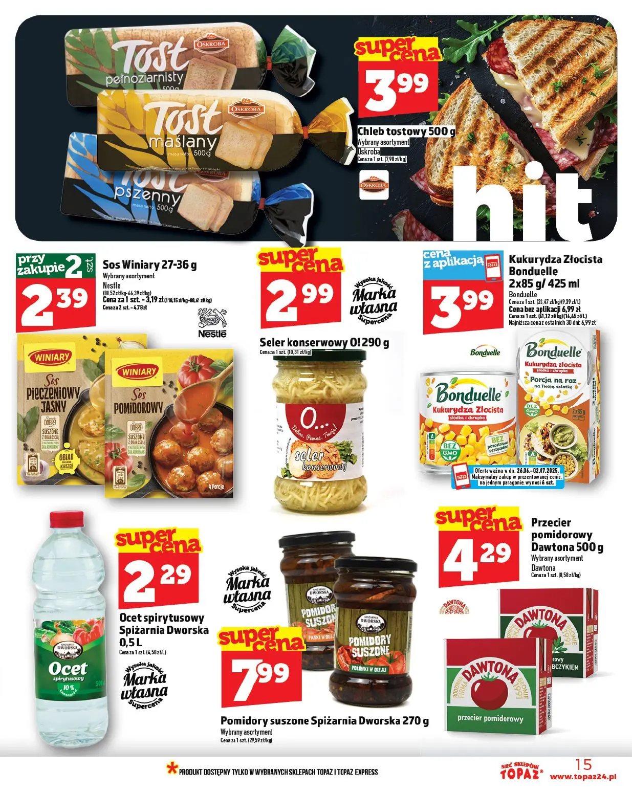 gazetka promocyjna Topaz Warszawa - Strona 15