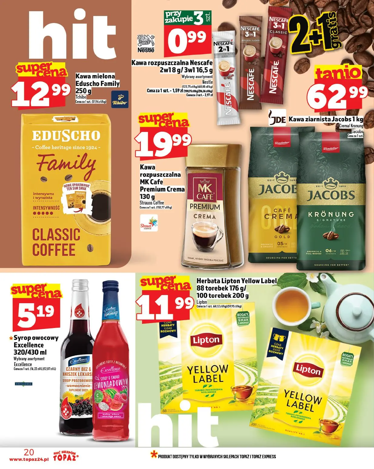 gazetka promocyjna Topaz Warszawa - Strona 20