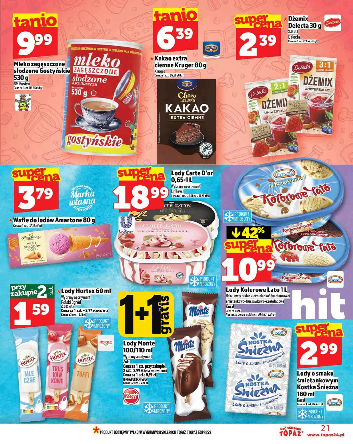 gazetka promocyjna Topaz Warszawa - Strona 21