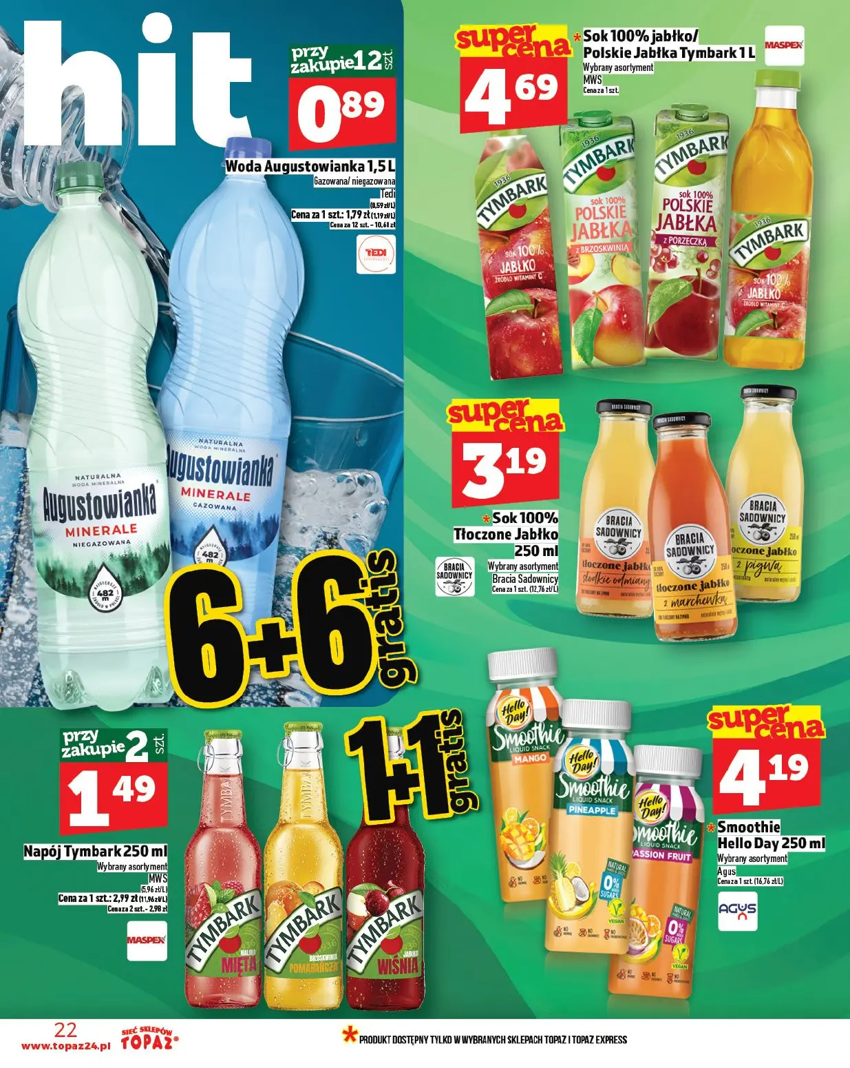 gazetka promocyjna Topaz Warszawa - Strona 22