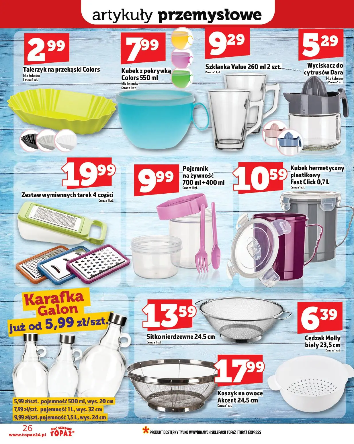 gazetka promocyjna Topaz Warszawa - Strona 26