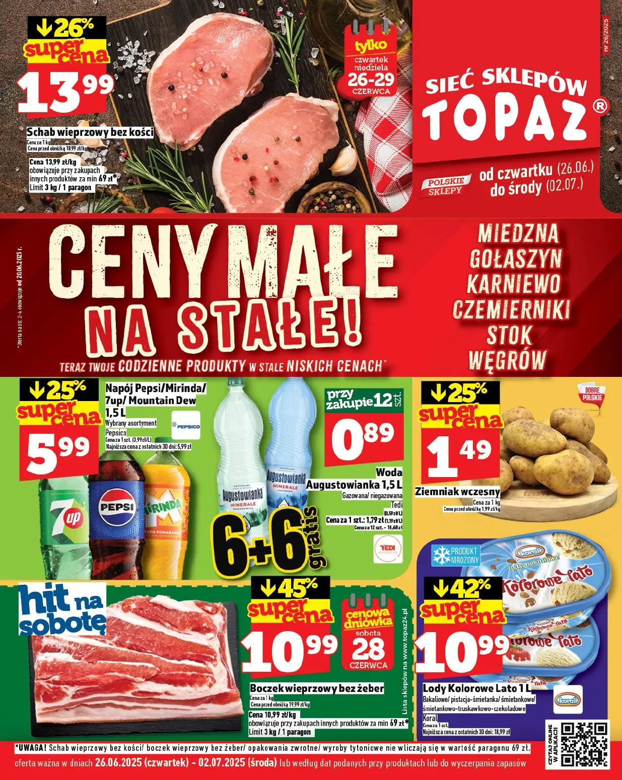 gazetka promocyjna Topaz Ceny małe - Strona 1