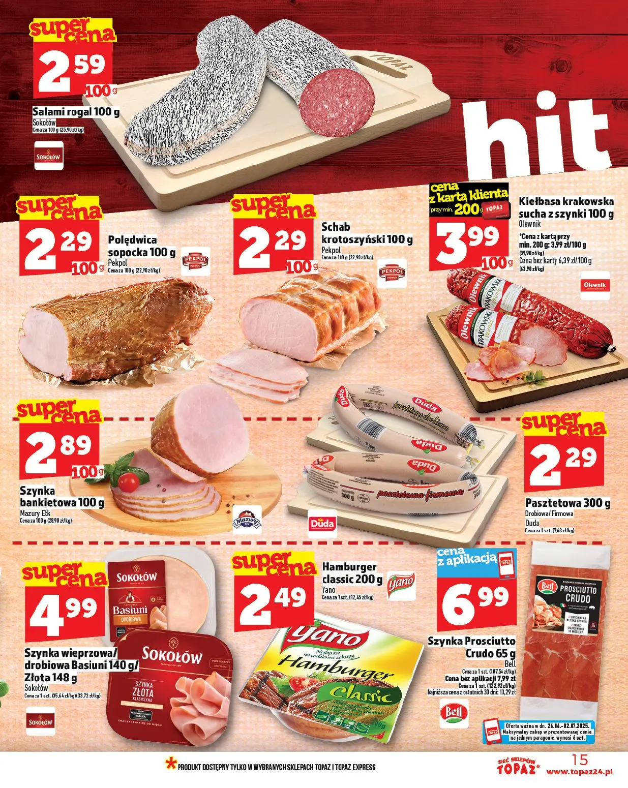 gazetka promocyjna Topaz Ceny małe - Strona 15