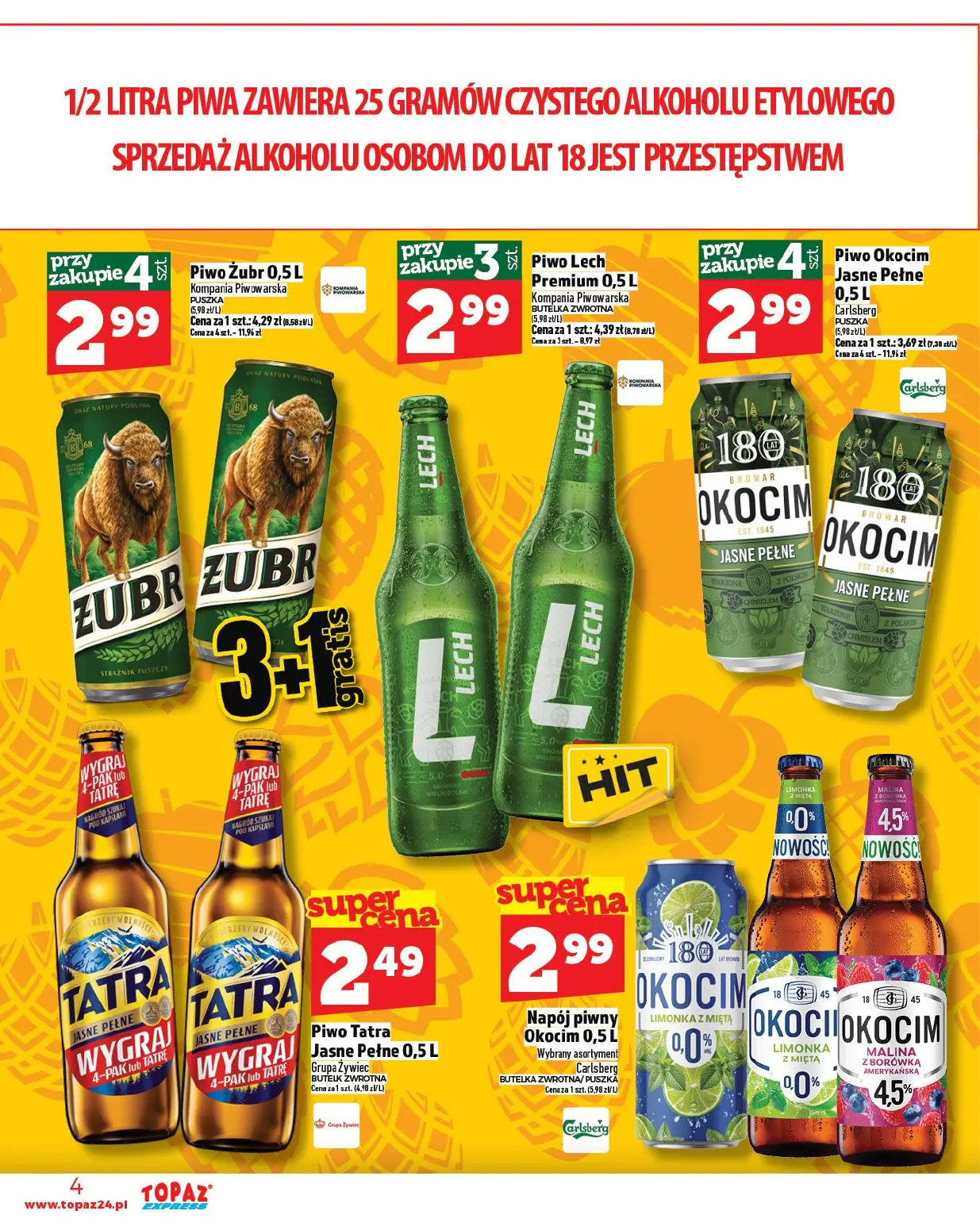 gazetka promocyjna Topaz Express - Strona 4