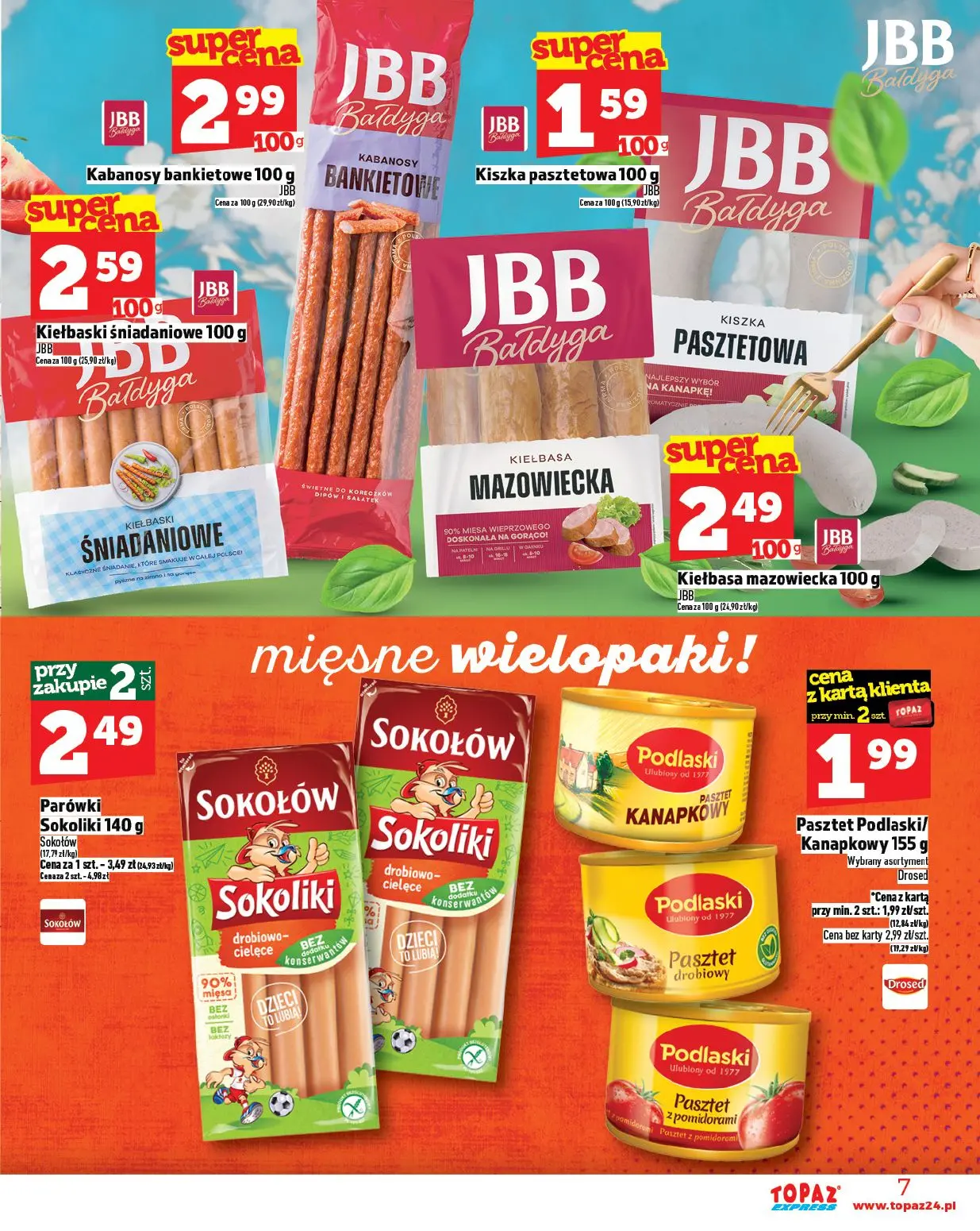 gazetka promocyjna Topaz Express - Strona 7