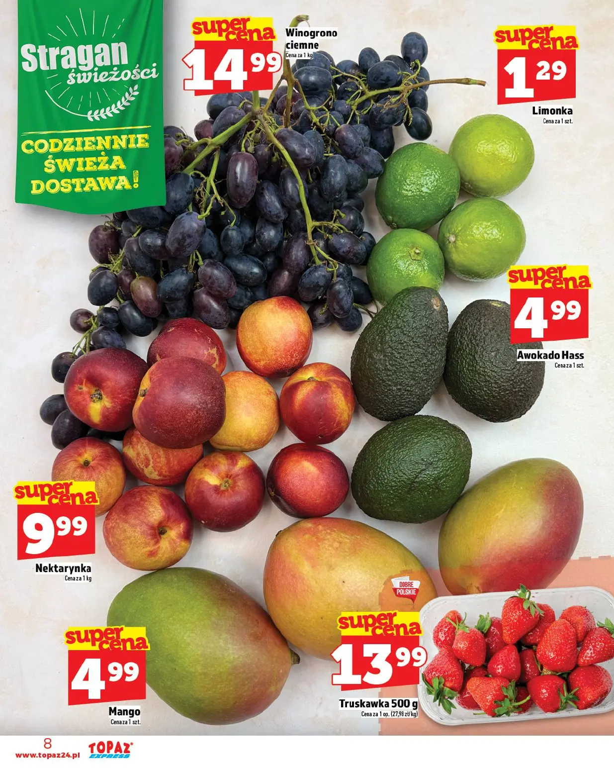 gazetka promocyjna Topaz Express - Strona 8