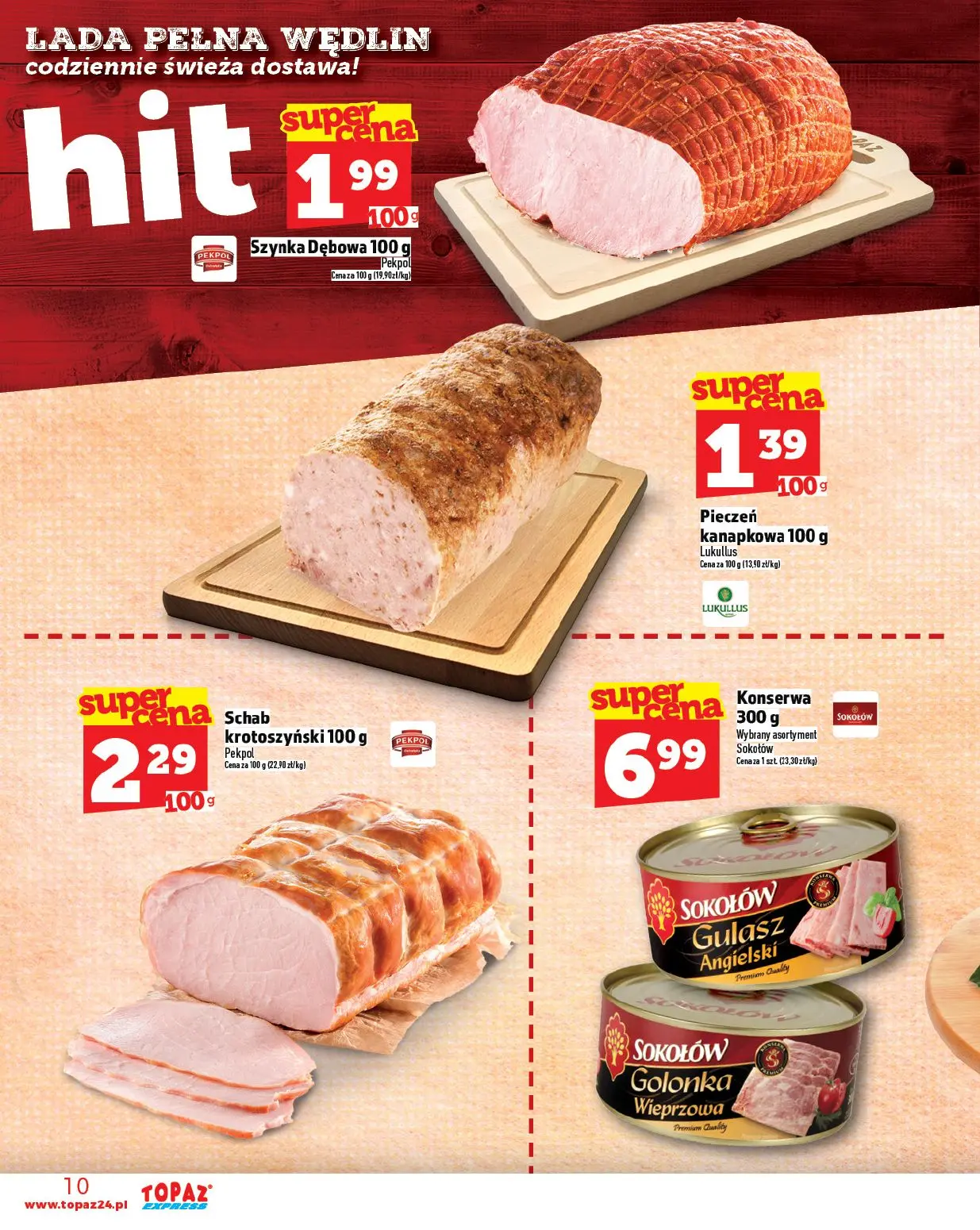 gazetka promocyjna Topaz Express - Strona 10
