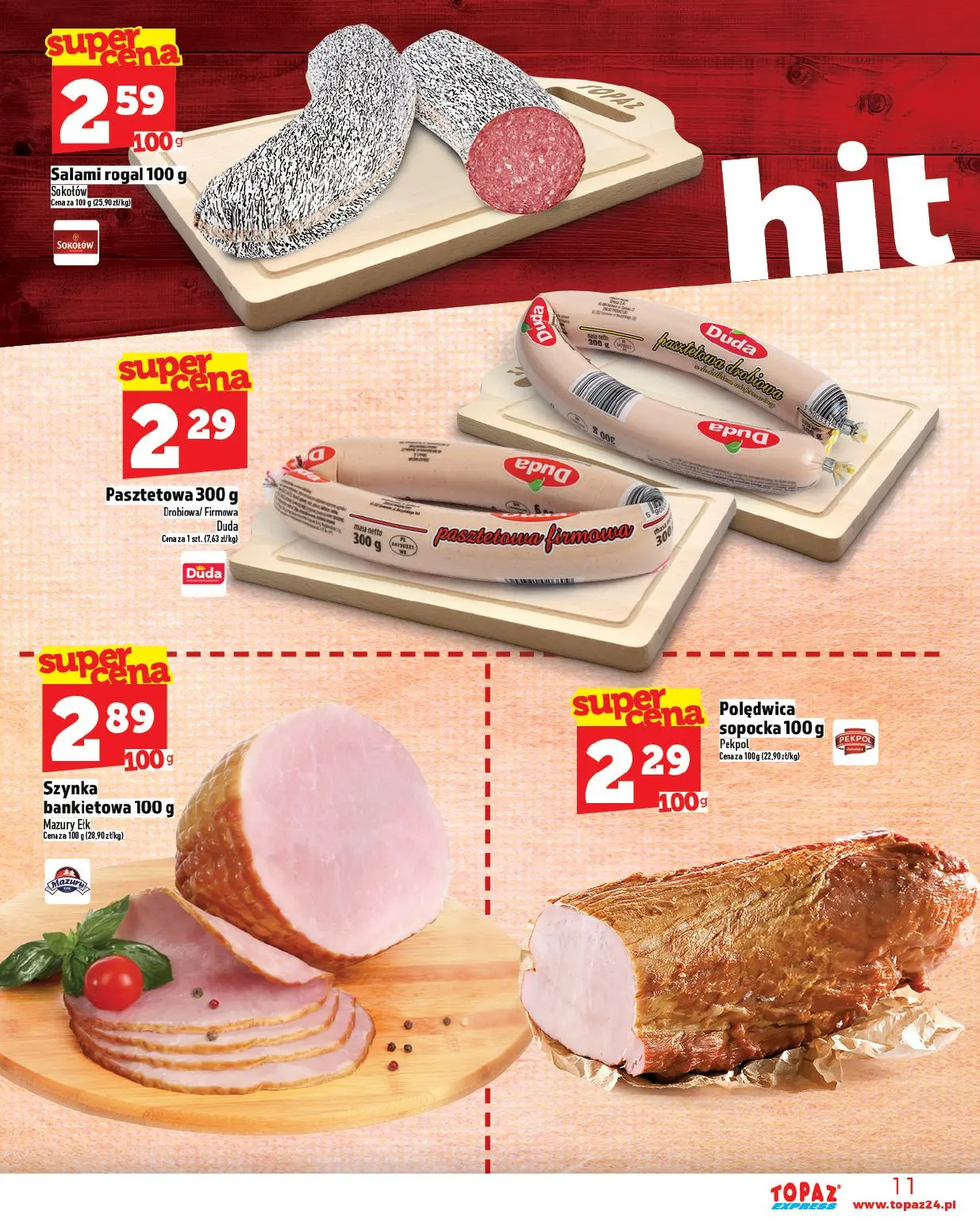 gazetka promocyjna Topaz Express - Strona 11