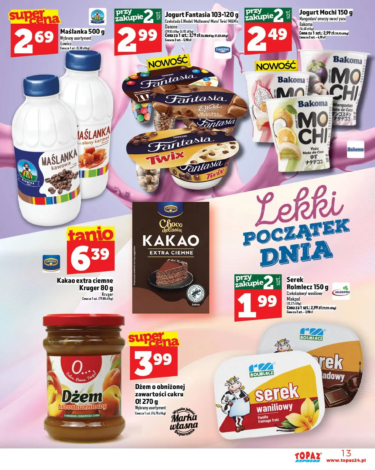 gazetka promocyjna Topaz Express - Strona 13