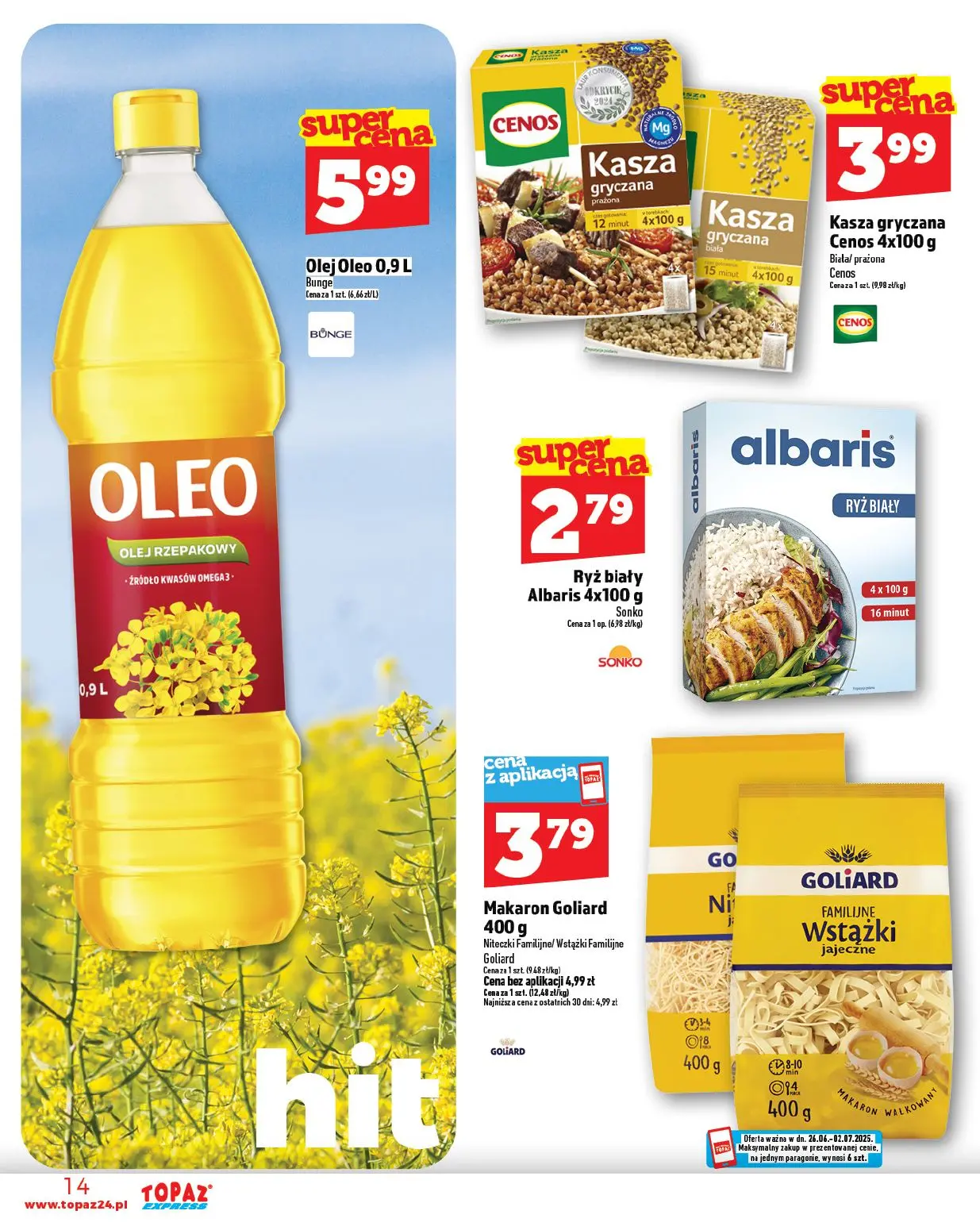 gazetka promocyjna Topaz Express - Strona 14