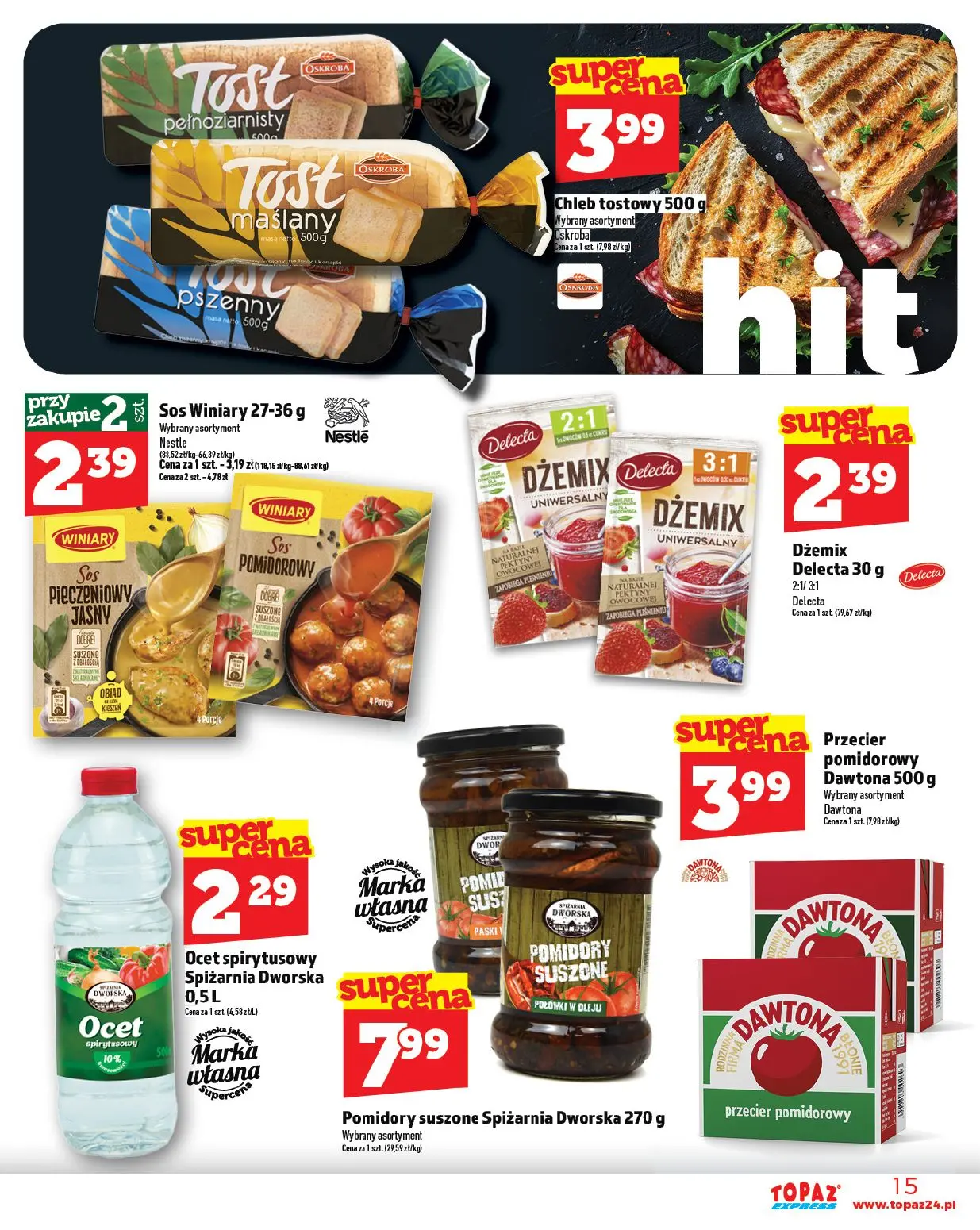 gazetka promocyjna Topaz Express - Strona 15