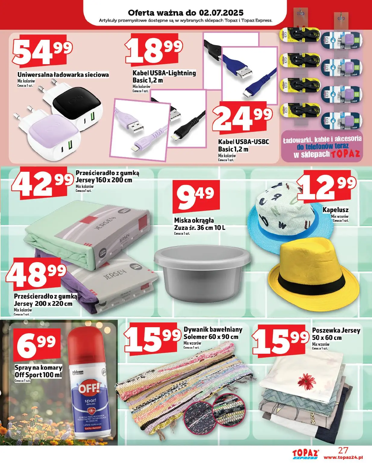gazetka promocyjna Topaz Express - Strona 27
