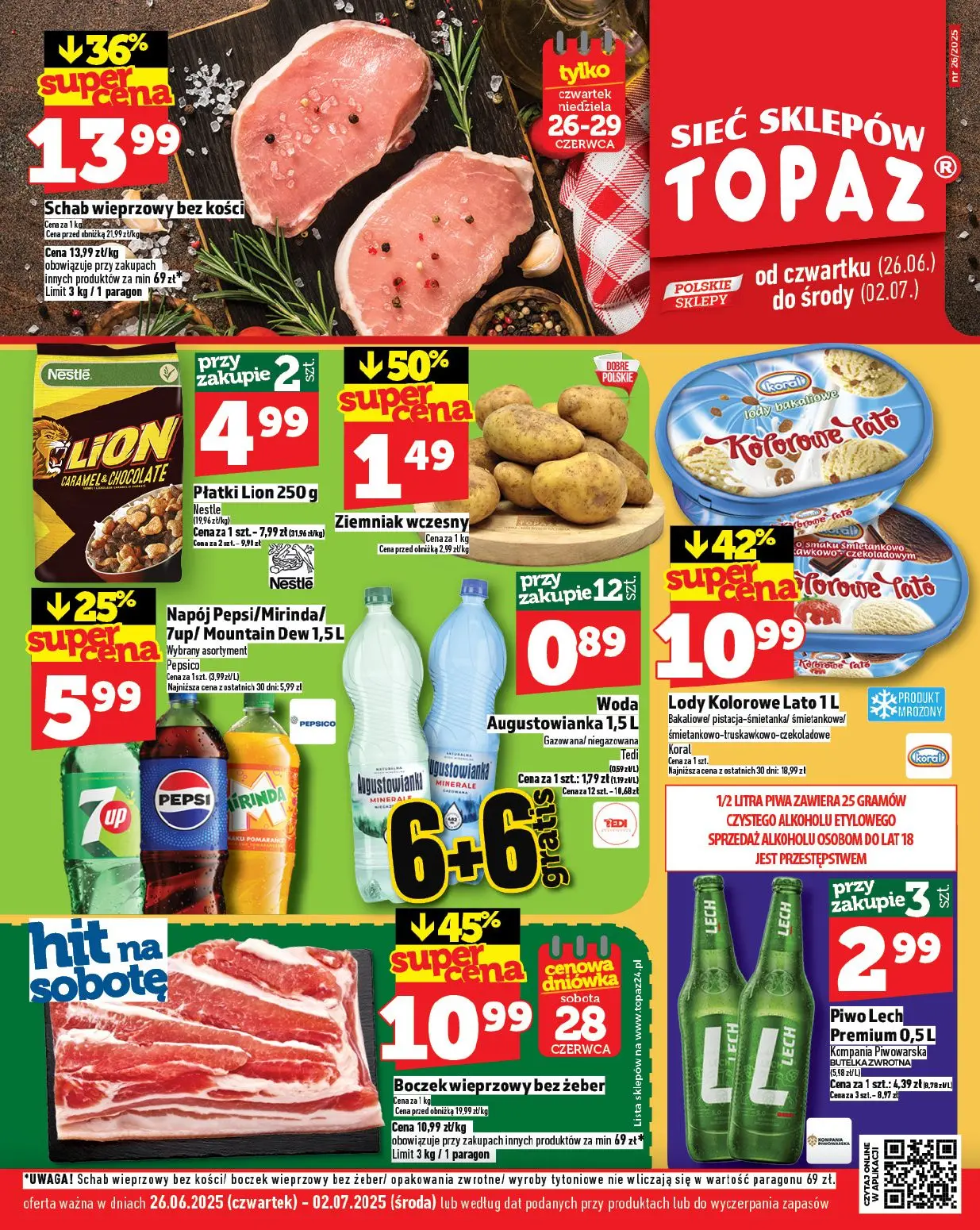 gazetka promocyjna Topaz Ogólna - Strona 1