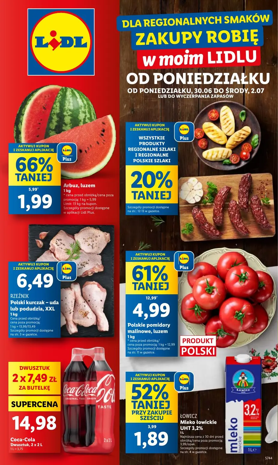 gazetka promocyjna LIDL Od poniedziałku - Strona 1