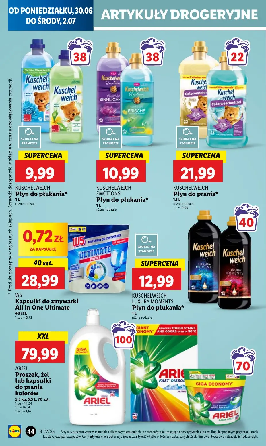 gazetka promocyjna LIDL Od poniedziałku - Strona 52