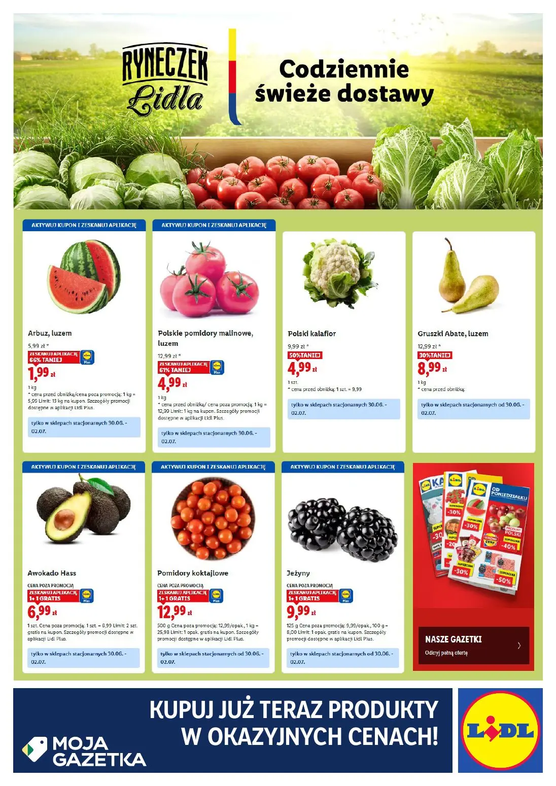 gazetka promocyjna LIDL Zakupy robię w moim Lidlu od poniedziałku - Strona 4
