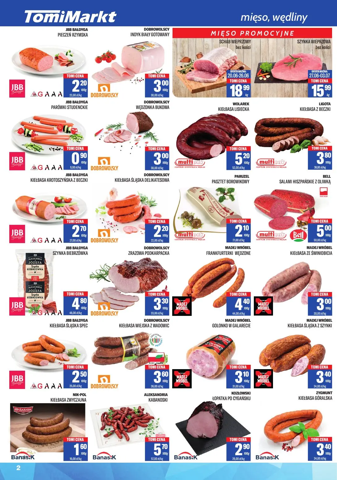 gazetka promocyjna Tomi Markt Twój sklep na co dzień - Strona 2