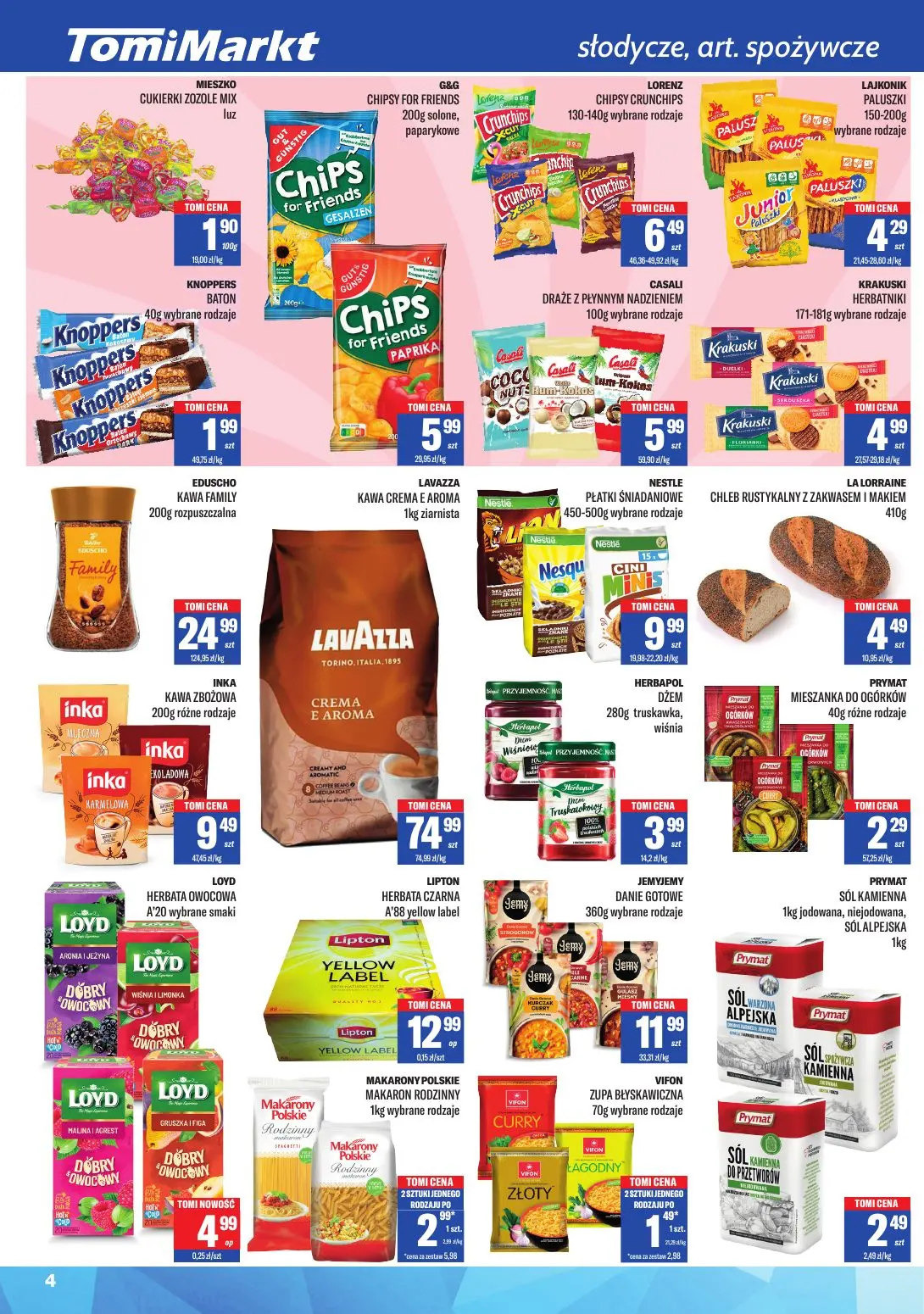 gazetka promocyjna Tomi Markt Twój sklep na co dzień - Strona 4