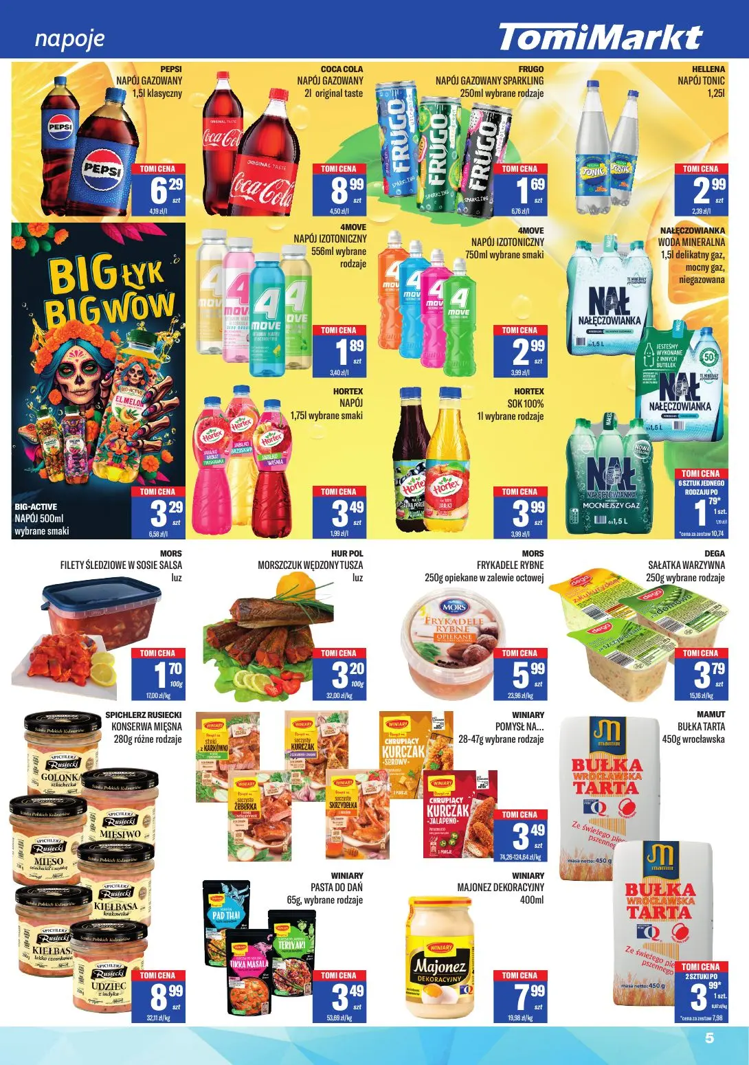 gazetka promocyjna Tomi Markt Twój sklep na co dzień - Strona 5