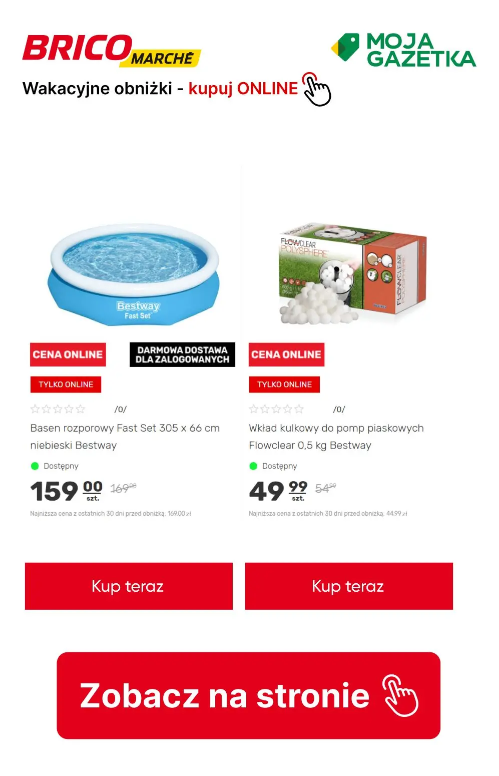 gazetka promocyjna BRICOMARCHE Wakacyjne OBNIŻKI! - świetne ceny na wakacyjne produkty. - Strona 7