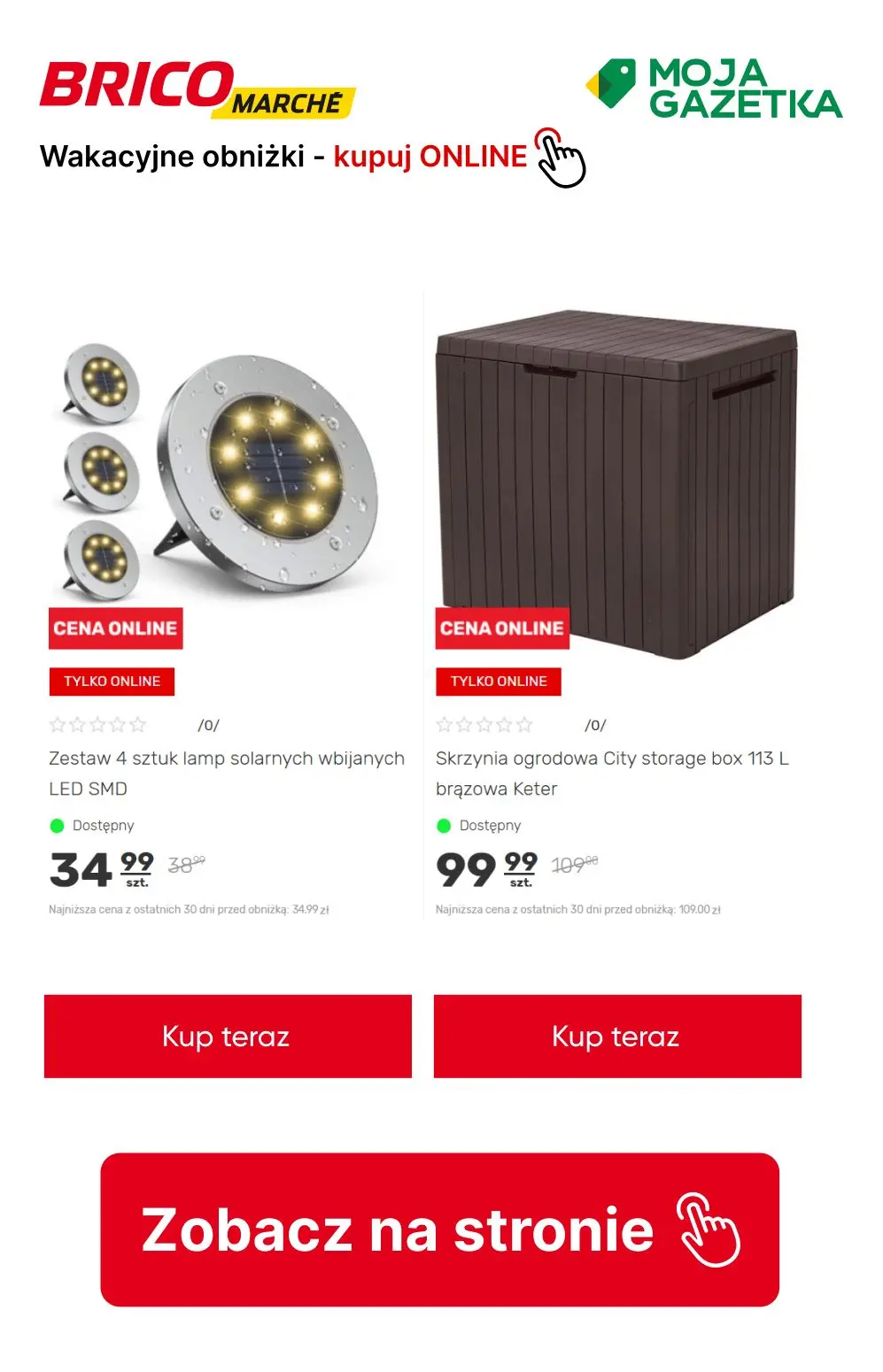 gazetka promocyjna BRICOMARCHE Wakacyjne OBNIŻKI! - świetne ceny na wakacyjne produkty. - Strona 9