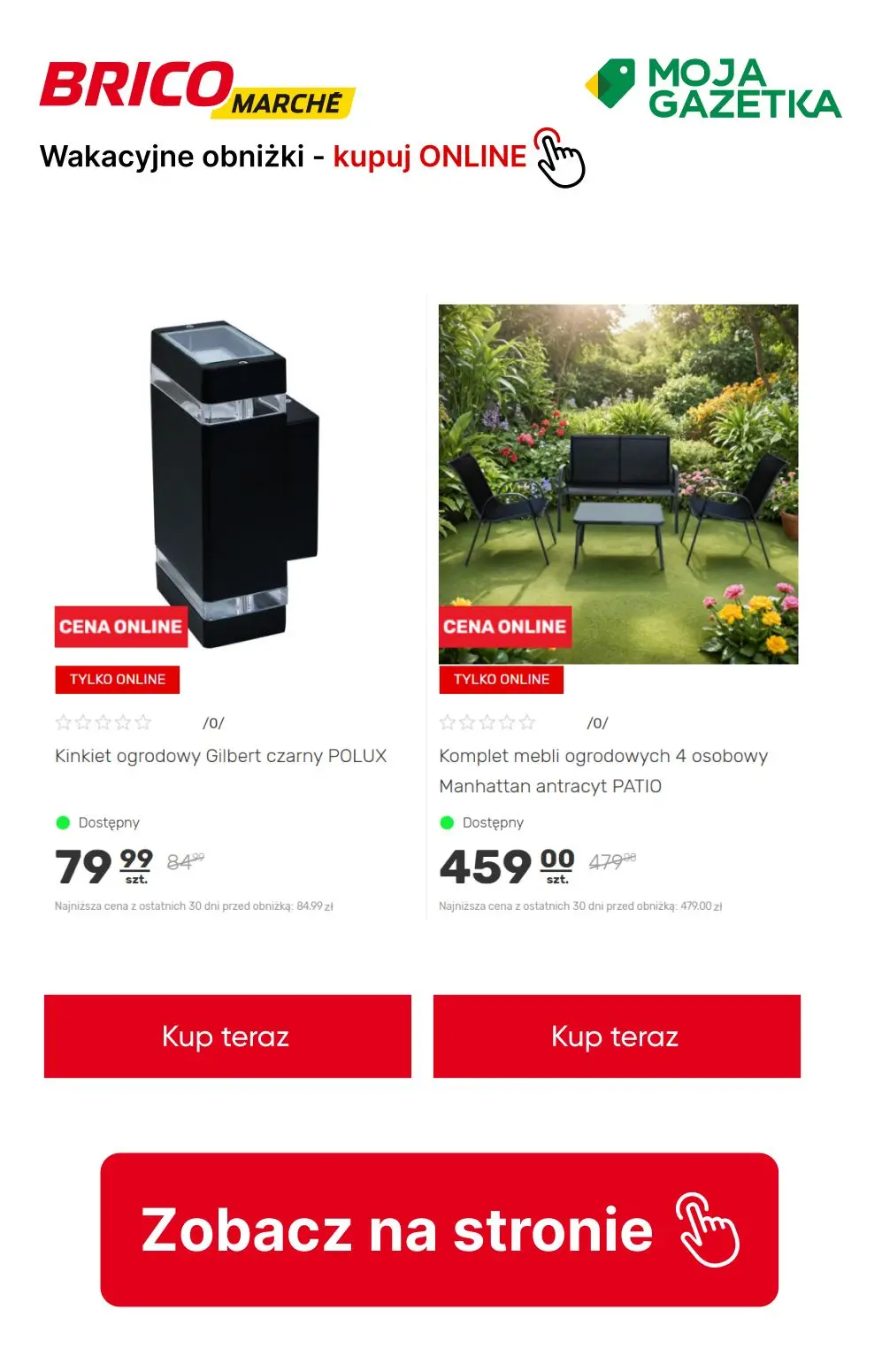 gazetka promocyjna BRICOMARCHE Wakacyjne OBNIŻKI! - świetne ceny na wakacyjne produkty. - Strona 11