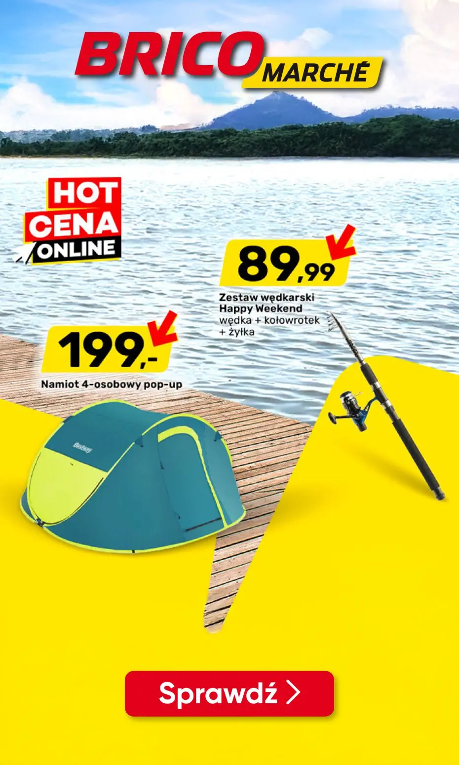 gazetka promocyjna BRICOMARCHE Hot Ceny ONLINE - Sprawdź super ceny i kupuj ONLINE! - Strona 1