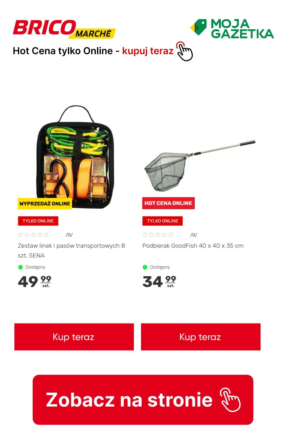gazetka promocyjna BRICOMARCHE Hot Ceny ONLINE - Sprawdź super ceny i kupuj ONLINE! - Strona 3