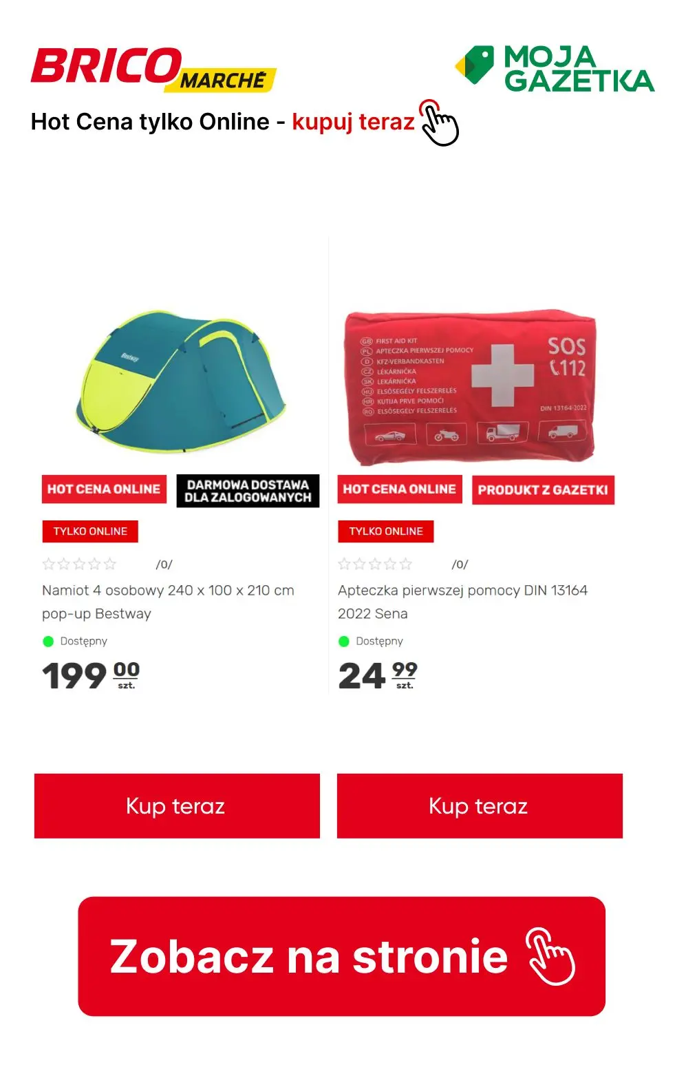 gazetka promocyjna BRICOMARCHE Hot Ceny ONLINE - Sprawdź super ceny i kupuj ONLINE! - Strona 4