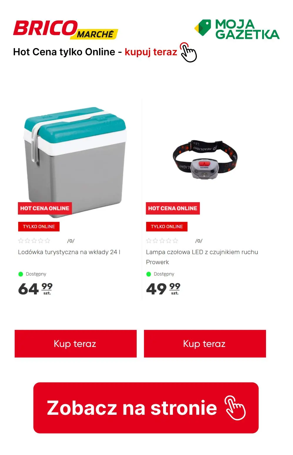 gazetka promocyjna BRICOMARCHE Hot Ceny ONLINE - Sprawdź super ceny i kupuj ONLINE! - Strona 5