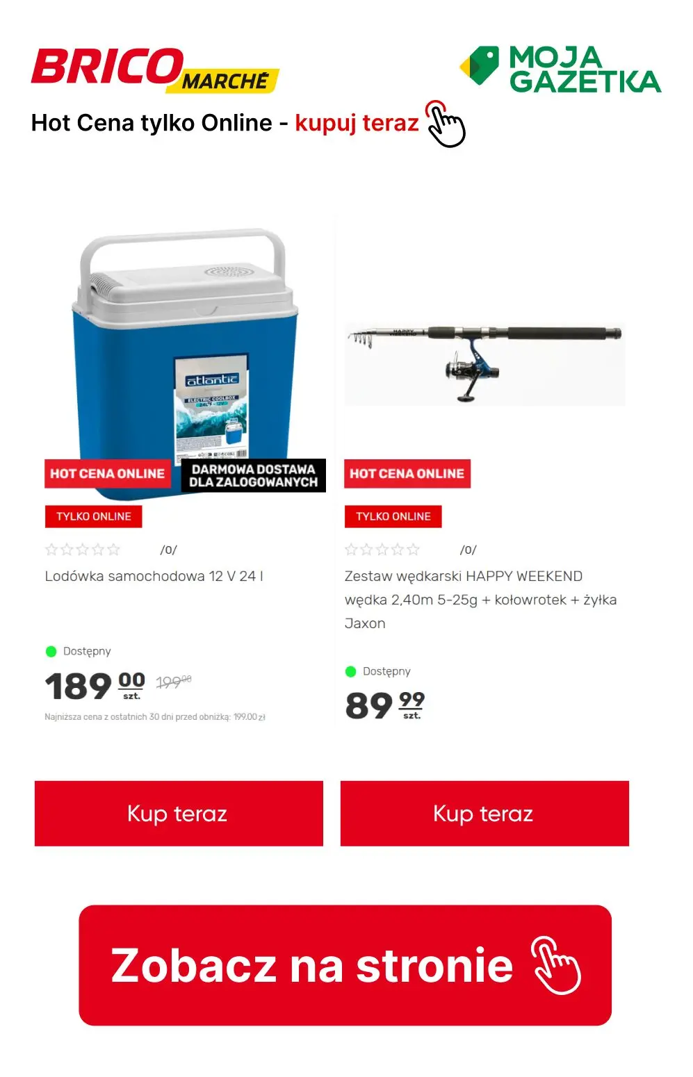 gazetka promocyjna BRICOMARCHE Hot Ceny ONLINE - Sprawdź super ceny i kupuj ONLINE! - Strona 8
