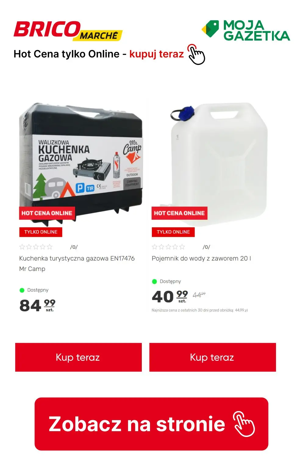 gazetka promocyjna BRICOMARCHE Hot Ceny ONLINE - Sprawdź super ceny i kupuj ONLINE! - Strona 9