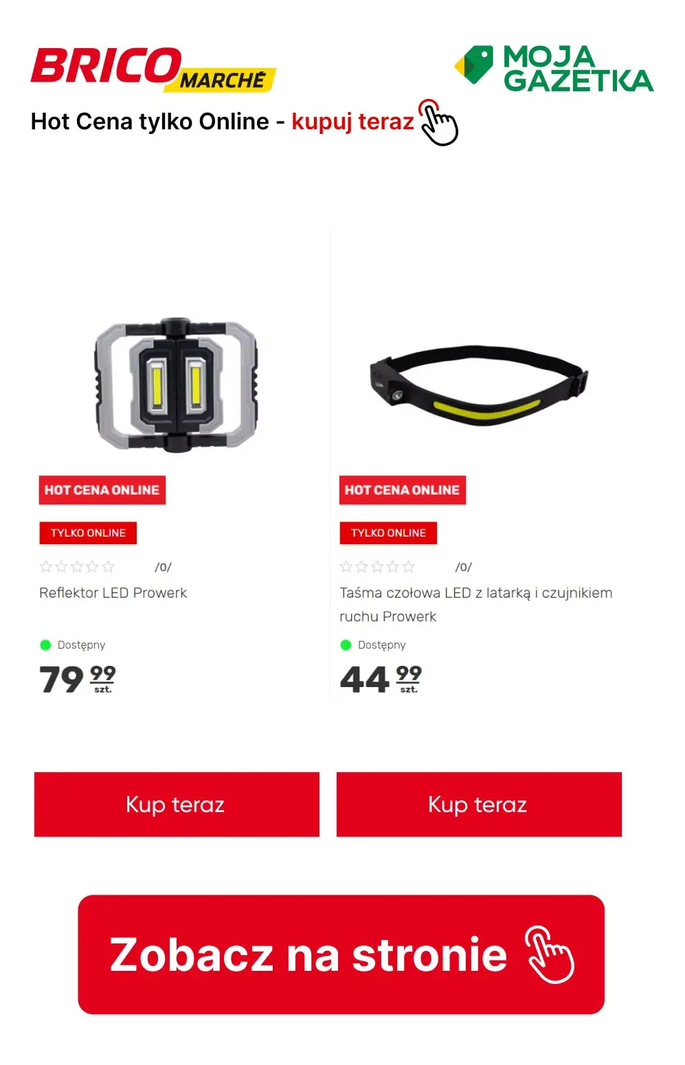 gazetka promocyjna BRICOMARCHE Hot Ceny ONLINE - Sprawdź super ceny i kupuj ONLINE! - Strona 13