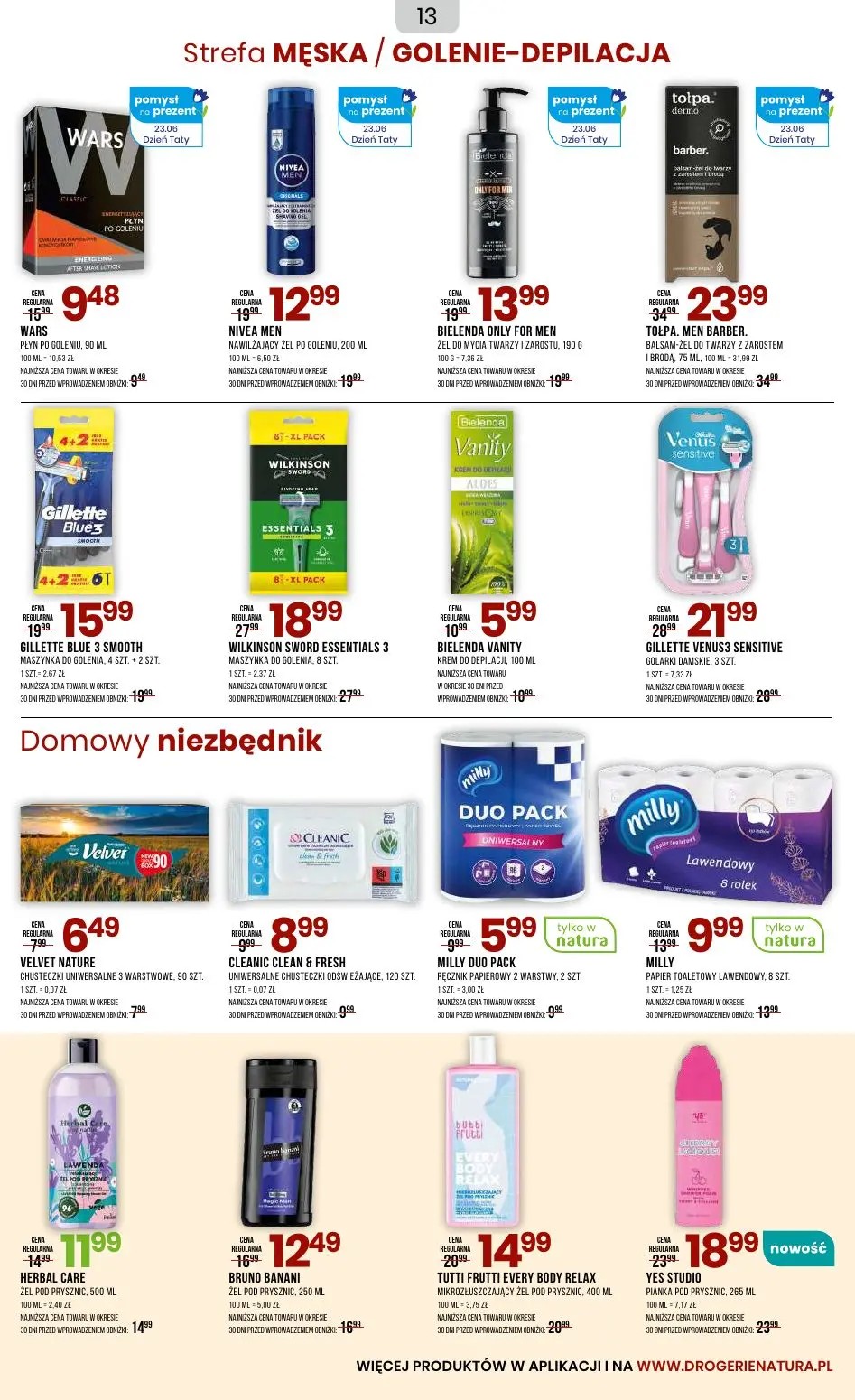 gazetka promocyjna Natura Gotowa na lato? - Strona 13