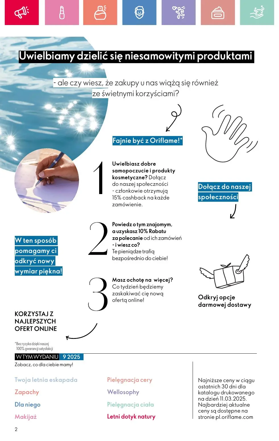 gazetka promocyjna ORIFLAME RELAKS NA RIWIERZE - Strona 2