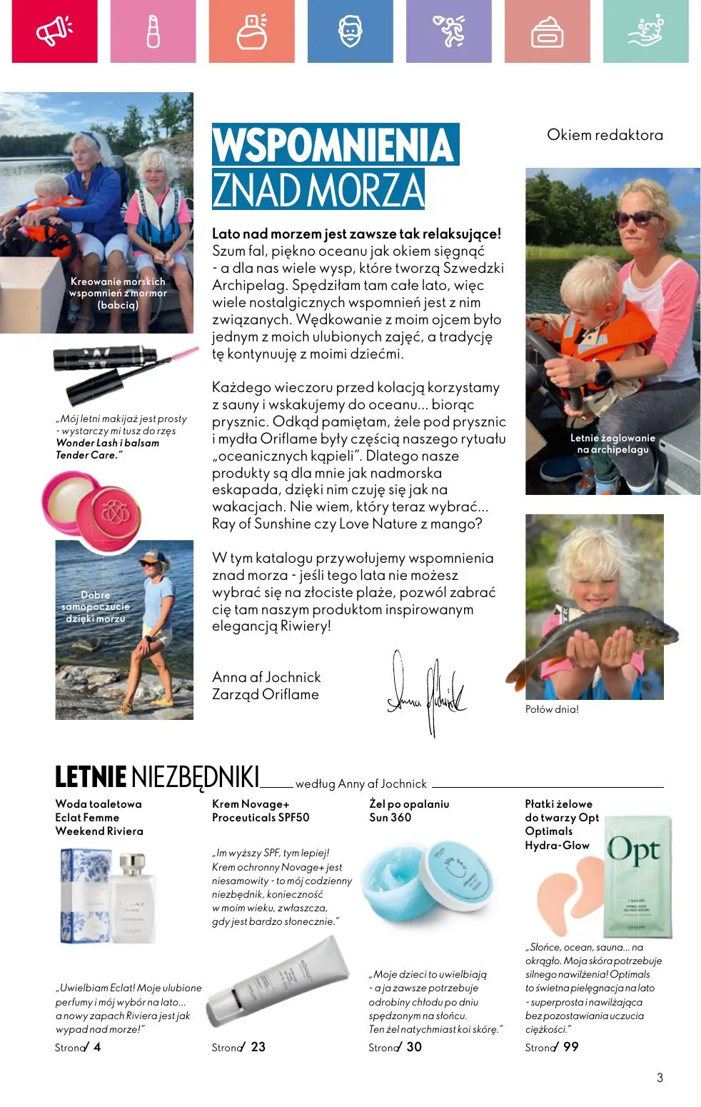 gazetka promocyjna ORIFLAME RELAKS NA RIWIERZE - Strona 3