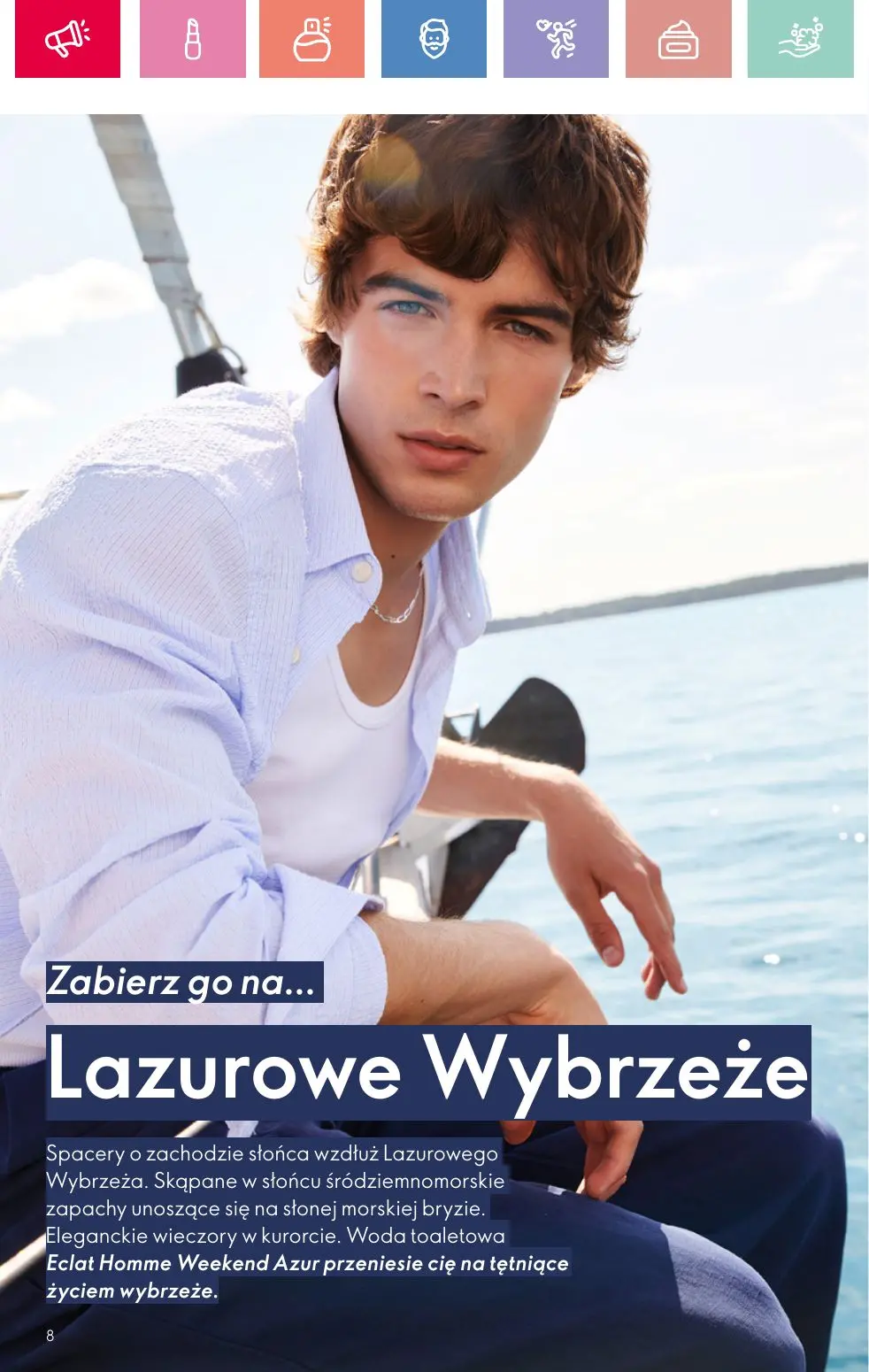 gazetka promocyjna ORIFLAME RELAKS NA RIWIERZE - Strona 8