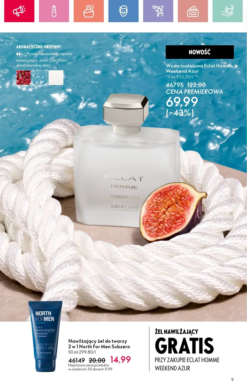 gazetka promocyjna ORIFLAME RELAKS NA RIWIERZE - Strona 9