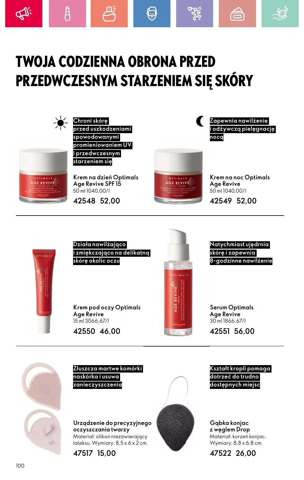 gazetka promocyjna ORIFLAME RELAKS NA RIWIERZE - Strona 100