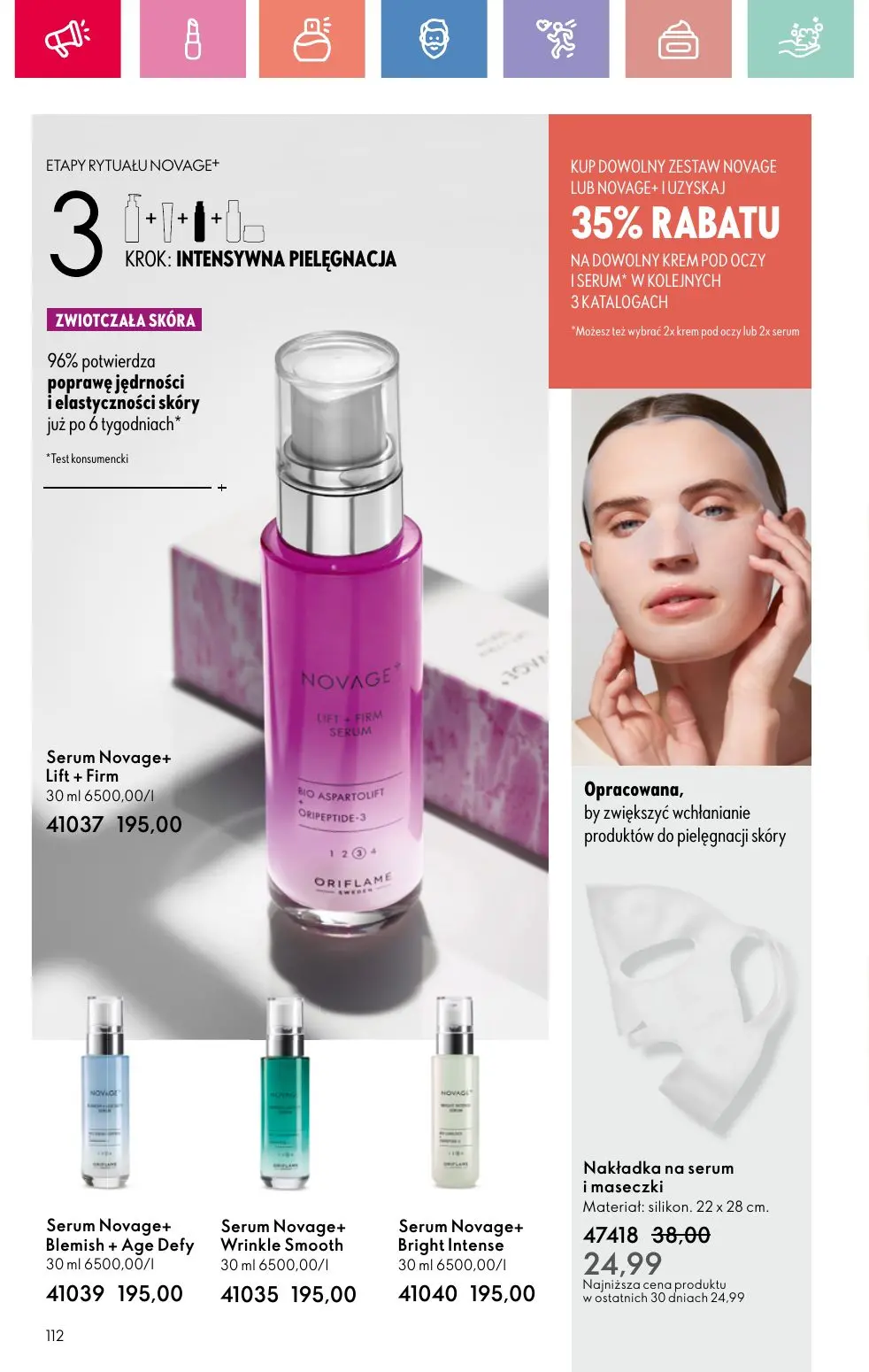gazetka promocyjna ORIFLAME RELAKS NA RIWIERZE - Strona 112