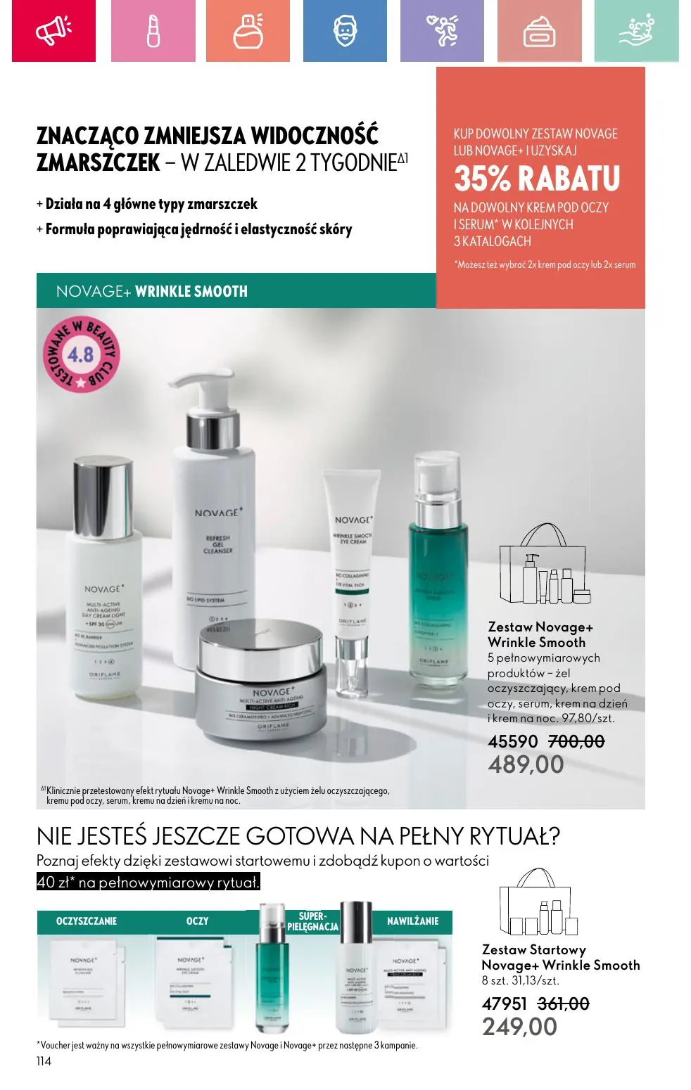 gazetka promocyjna ORIFLAME RELAKS NA RIWIERZE - Strona 114