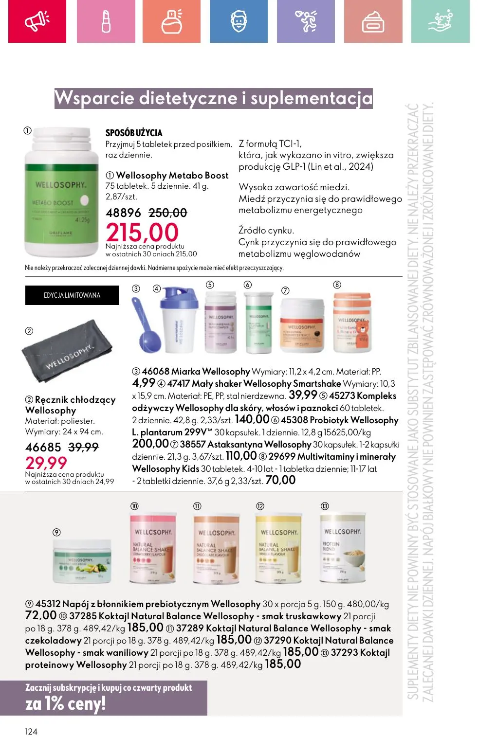 gazetka promocyjna ORIFLAME RELAKS NA RIWIERZE - Strona 124