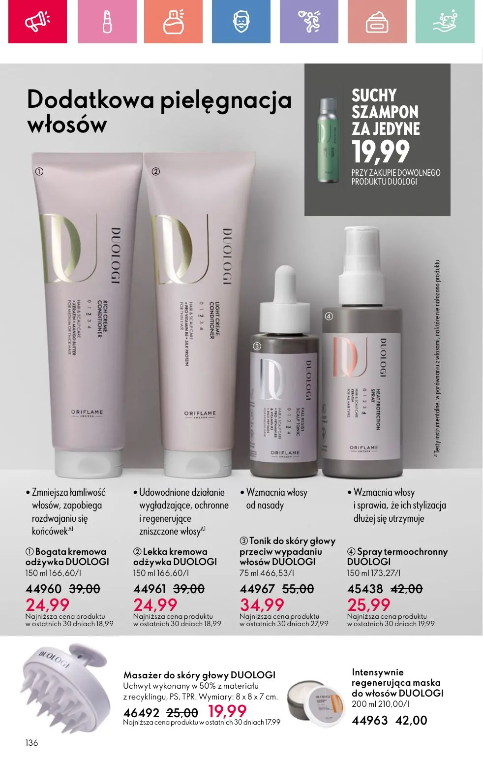 gazetka promocyjna ORIFLAME RELAKS NA RIWIERZE - Strona 136