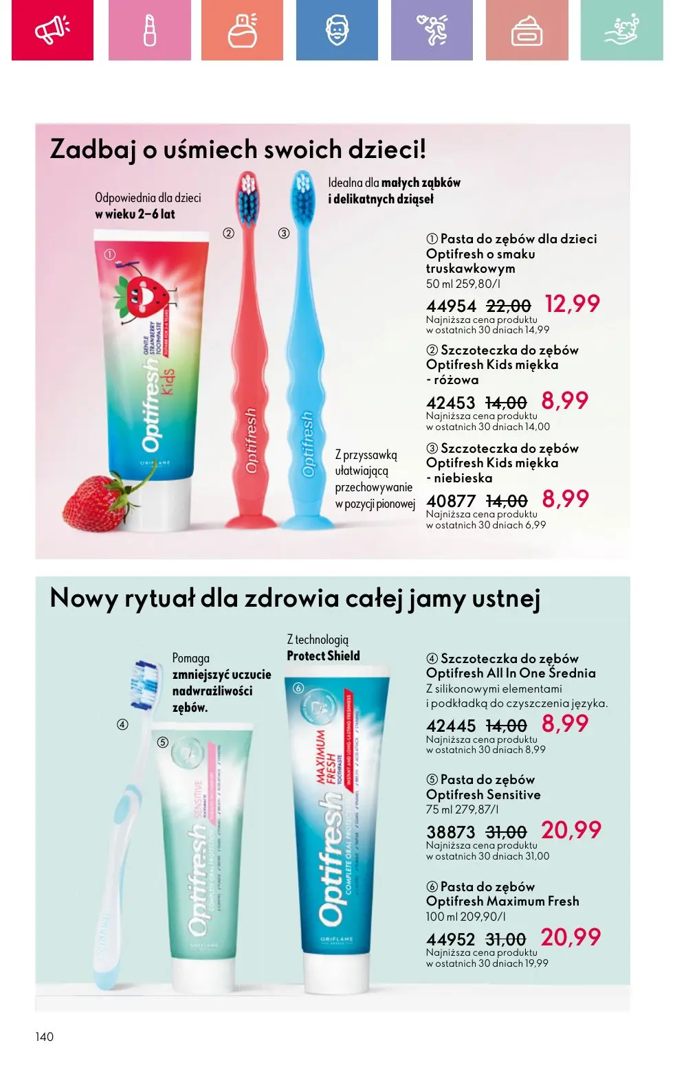 gazetka promocyjna ORIFLAME RELAKS NA RIWIERZE - Strona 140