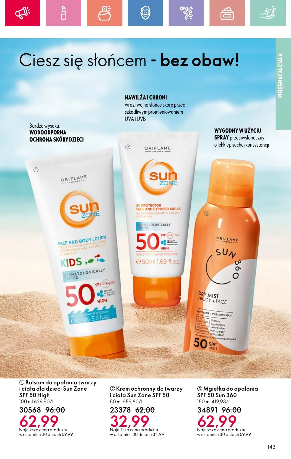 gazetka promocyjna ORIFLAME RELAKS NA RIWIERZE - Strona 143
