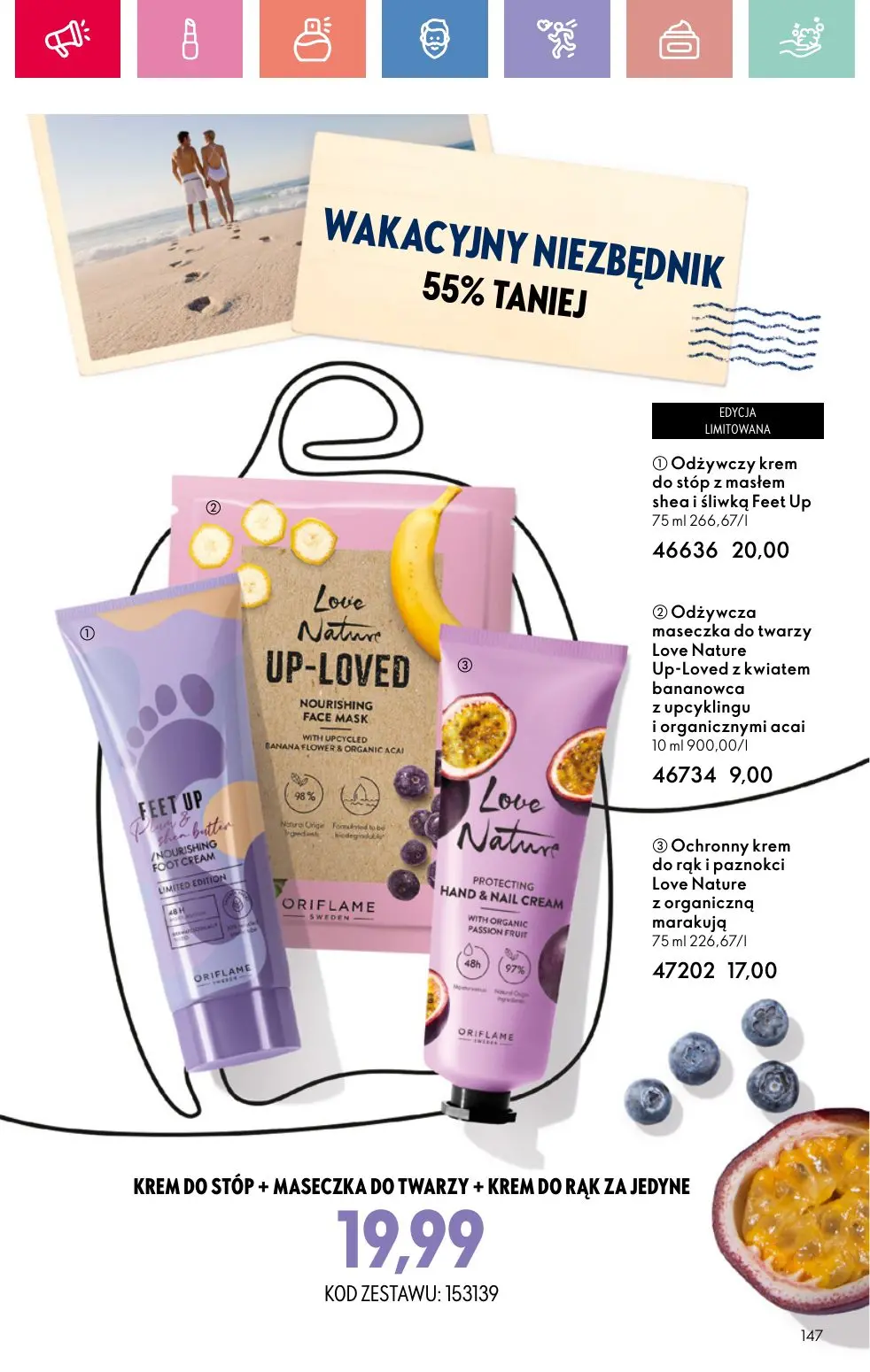 gazetka promocyjna ORIFLAME RELAKS NA RIWIERZE - Strona 147